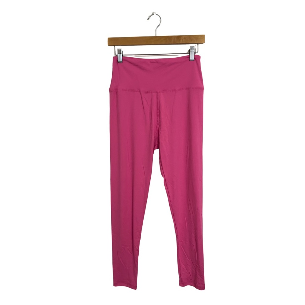 Women's Pink High-Waisted Leggings